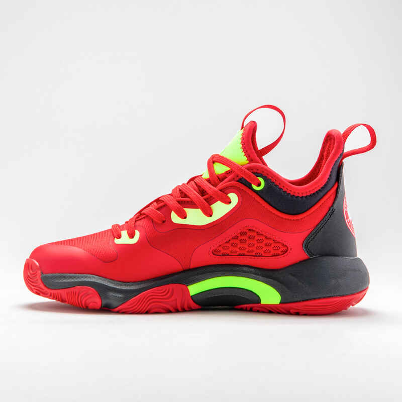 Basketballschuhe SE900 MINI ME NBA Hawks Kinder rot