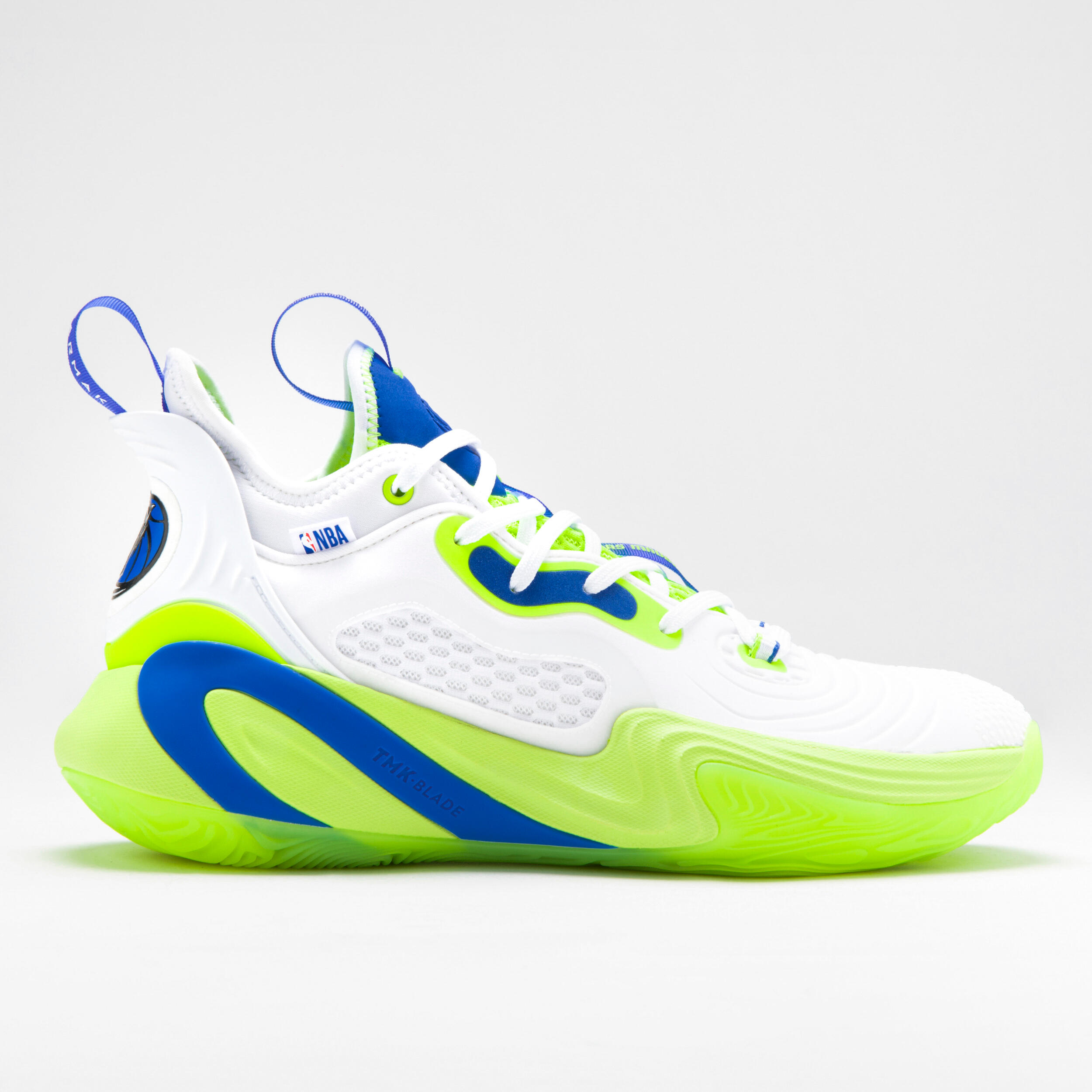 TARMAK Men's/Women's Basketball Shoes SE900 - NBA Dallas Mavericks/White