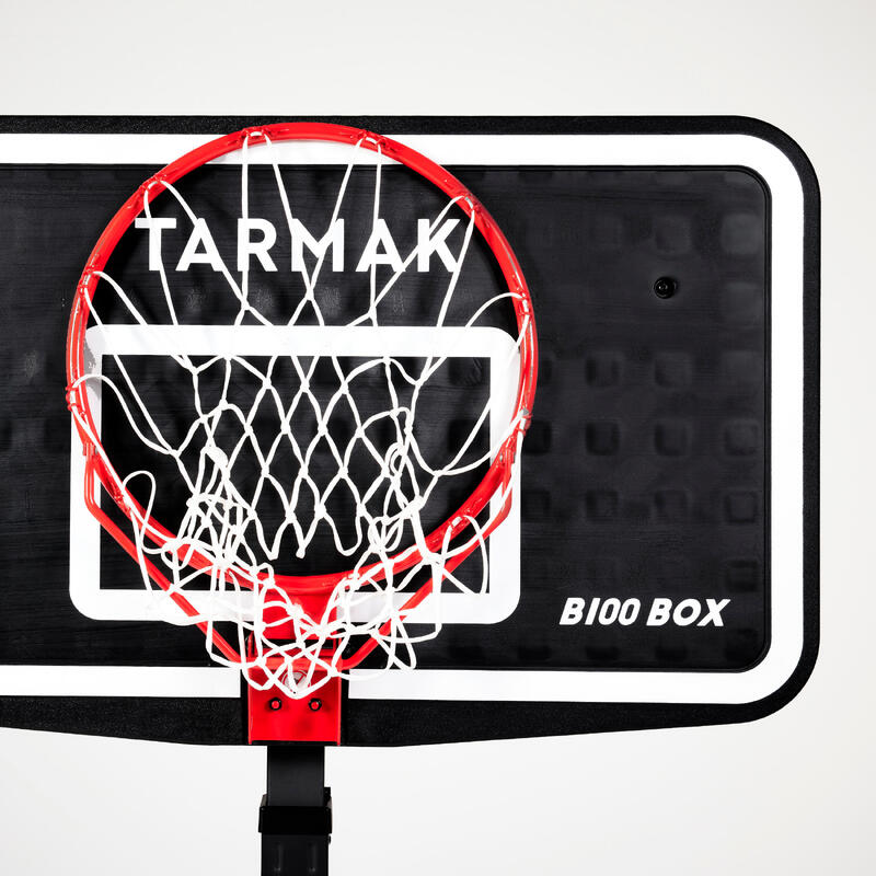 Canasta de baloncesto plegable sobre ruedas regulable de 2,40 m a 3,05 m - B100 Easy Box