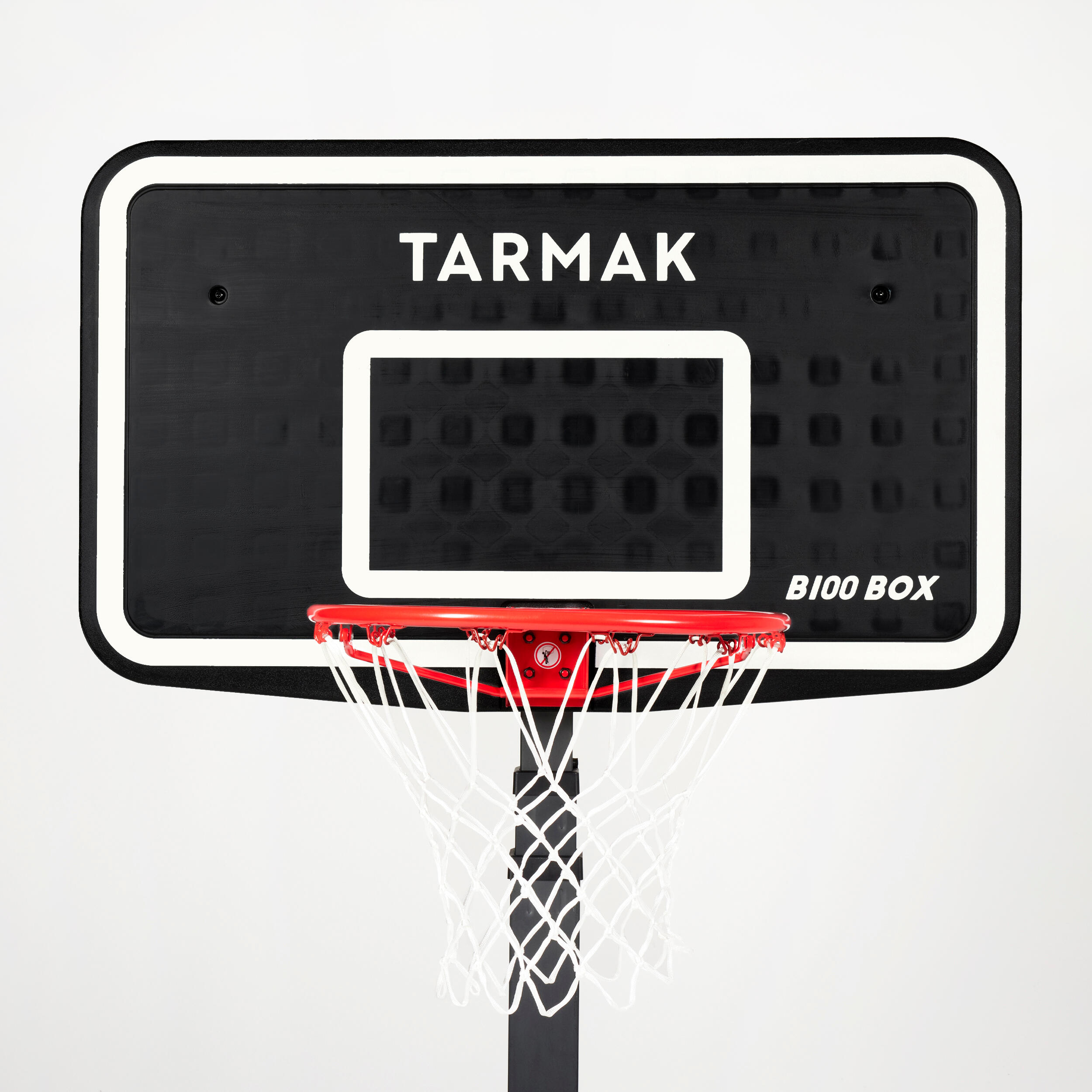 Canasta de baloncesto plegable sobre ruedas de 2,40 m a 3,05 m - B100 Easy Box 3/16