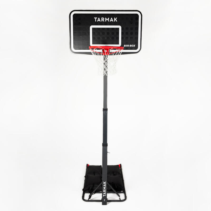 Canasta de baloncesto plegable sobre ruedas regulable de 2,40 m a 3,05 m - B100 Easy Box