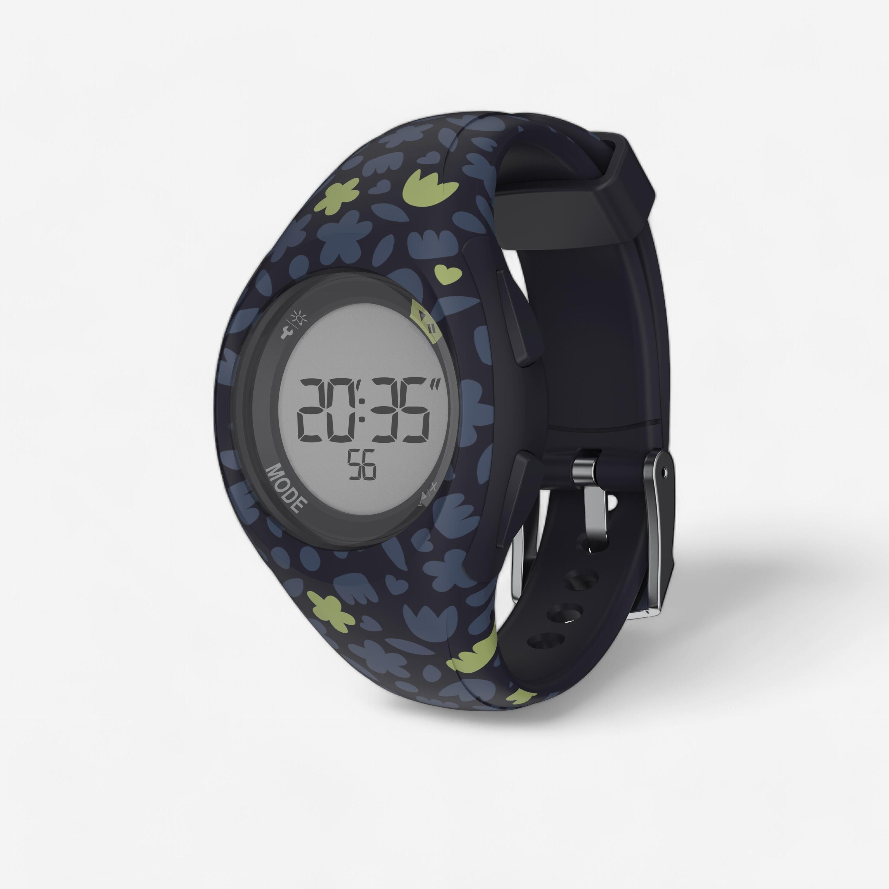 W200 S running stopwatch limited edition blue flowers