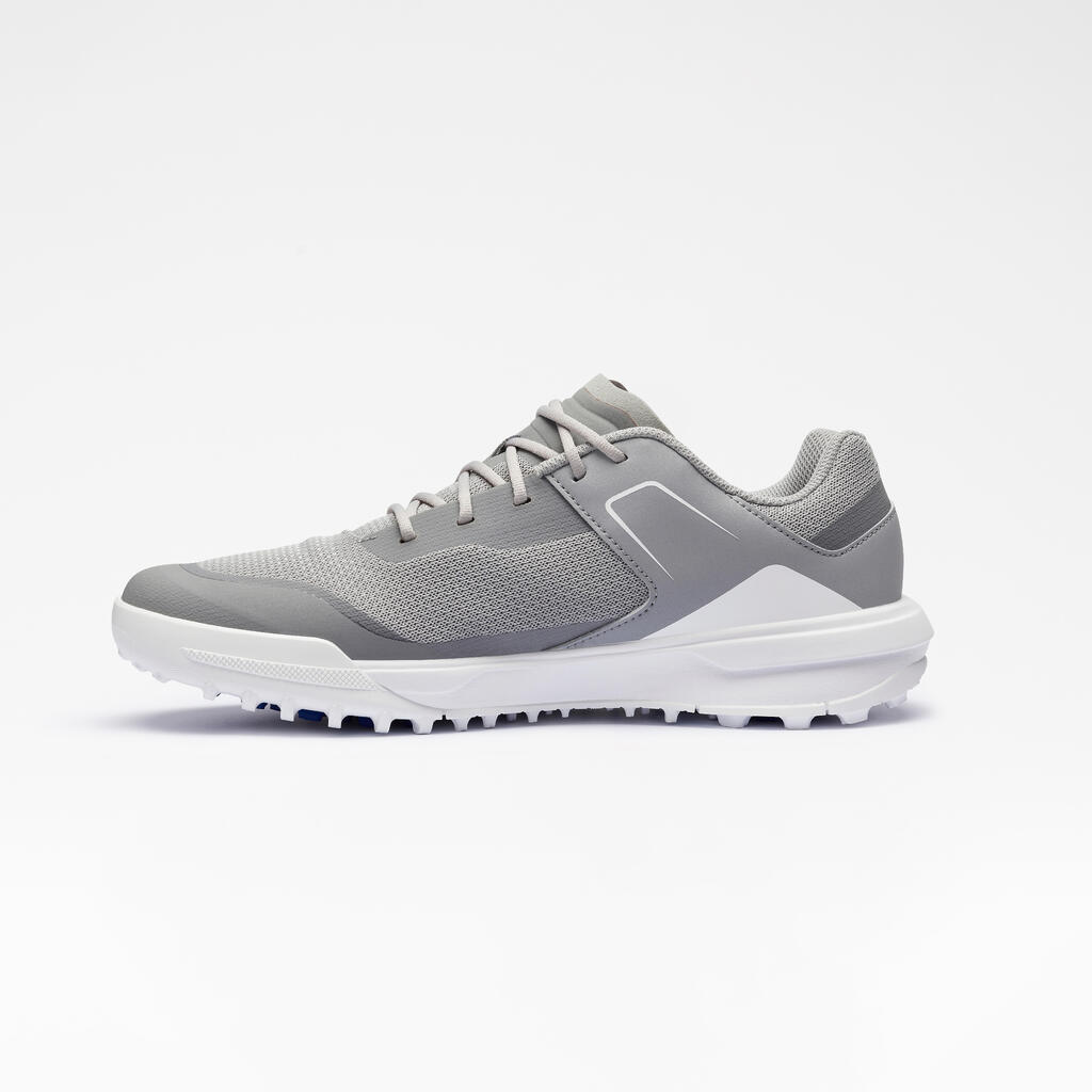 Men's Breathable Golf Shoes - WW 500 Grey