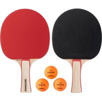 Набор для настольного тенниса черно-красный PPR130 TTB100 Pongori