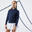 Bluză cu Fermoar scurt Tenis TTS TH500 Bleumarin Fete
