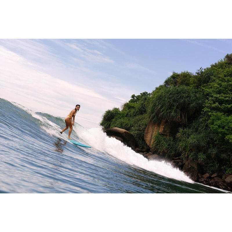 CUECA DE BIKINI DE SURF NINA FLOWY MULHER AMARELO