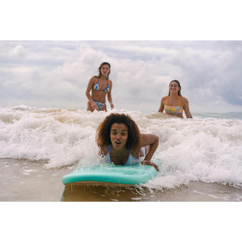 Top de Bikini de Surf Caicai LORI FLOWY Mulher Amarelo
