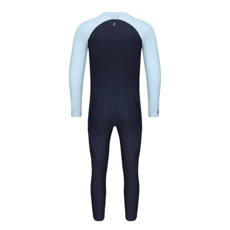 Boys' long sleeve swimsuit - UV Combiswim 100 - SPACE BLUE