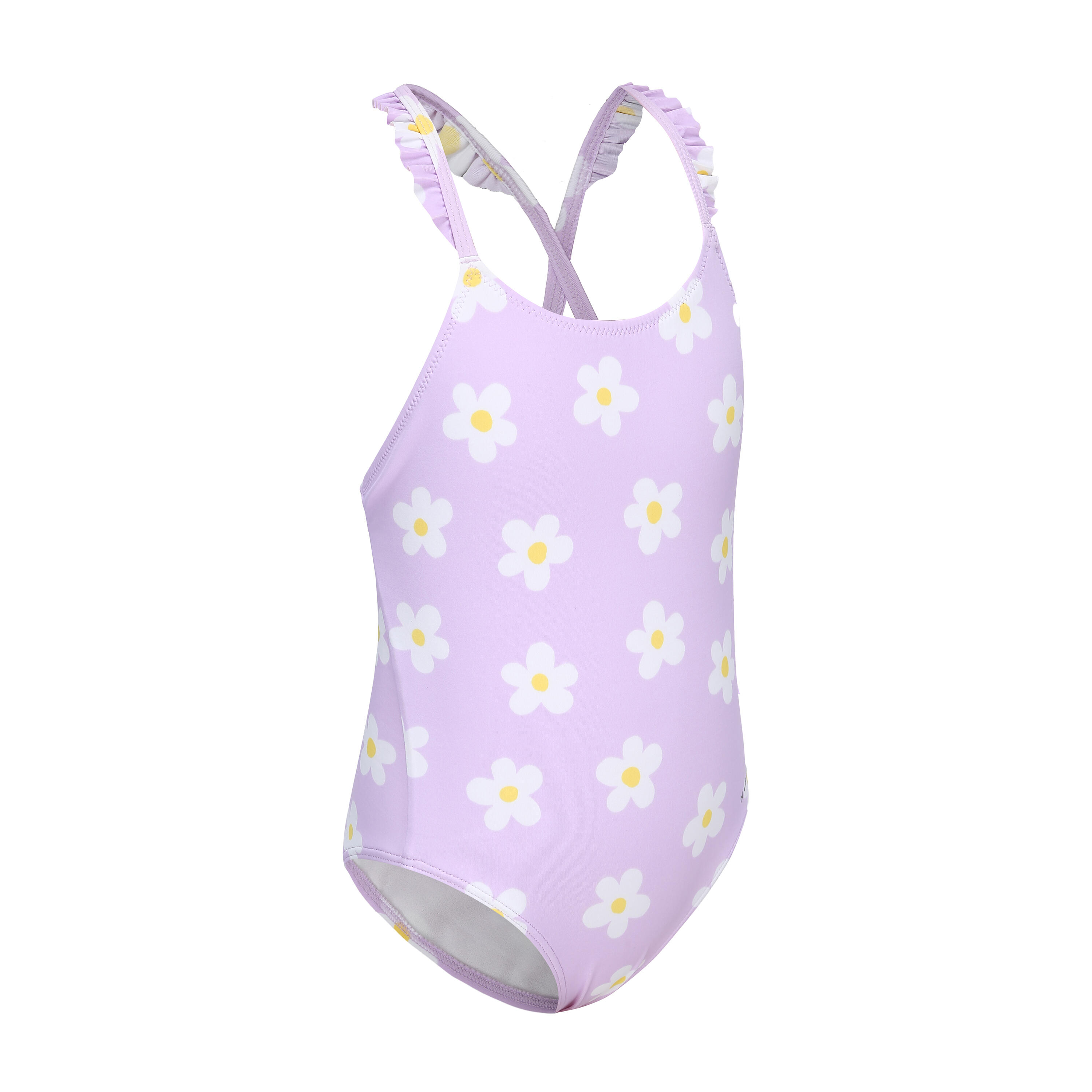 Bañador Niña Natación Margaritas Lila 6/9