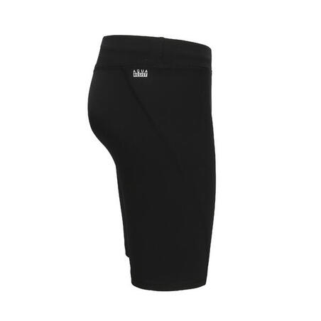 Bas de maillot de bain short jammer Aquagym-Aquabike femme Mila noir