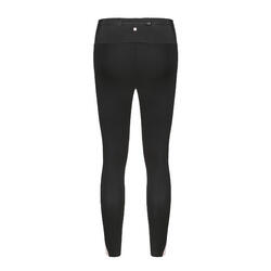 BAS DE MAILLOT DE BAIN LEGGING AQUAGYM-AQUABIKE FEMME NOIR ROSE