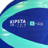 180-200 g Volleyball for 4- to 5-Year-Olds V100 Soft - Blue