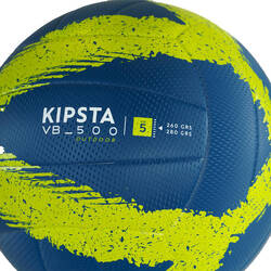 Outdoor Volleyball VBO500 - Dark Blue/Yellow
