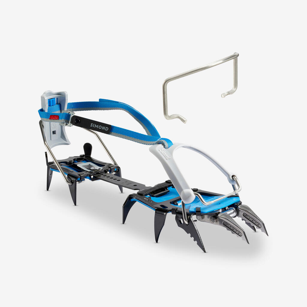 Technical mountaineering crampons -  Vampire Mix SEMI- AUTOMATIC / AUTOMATIC