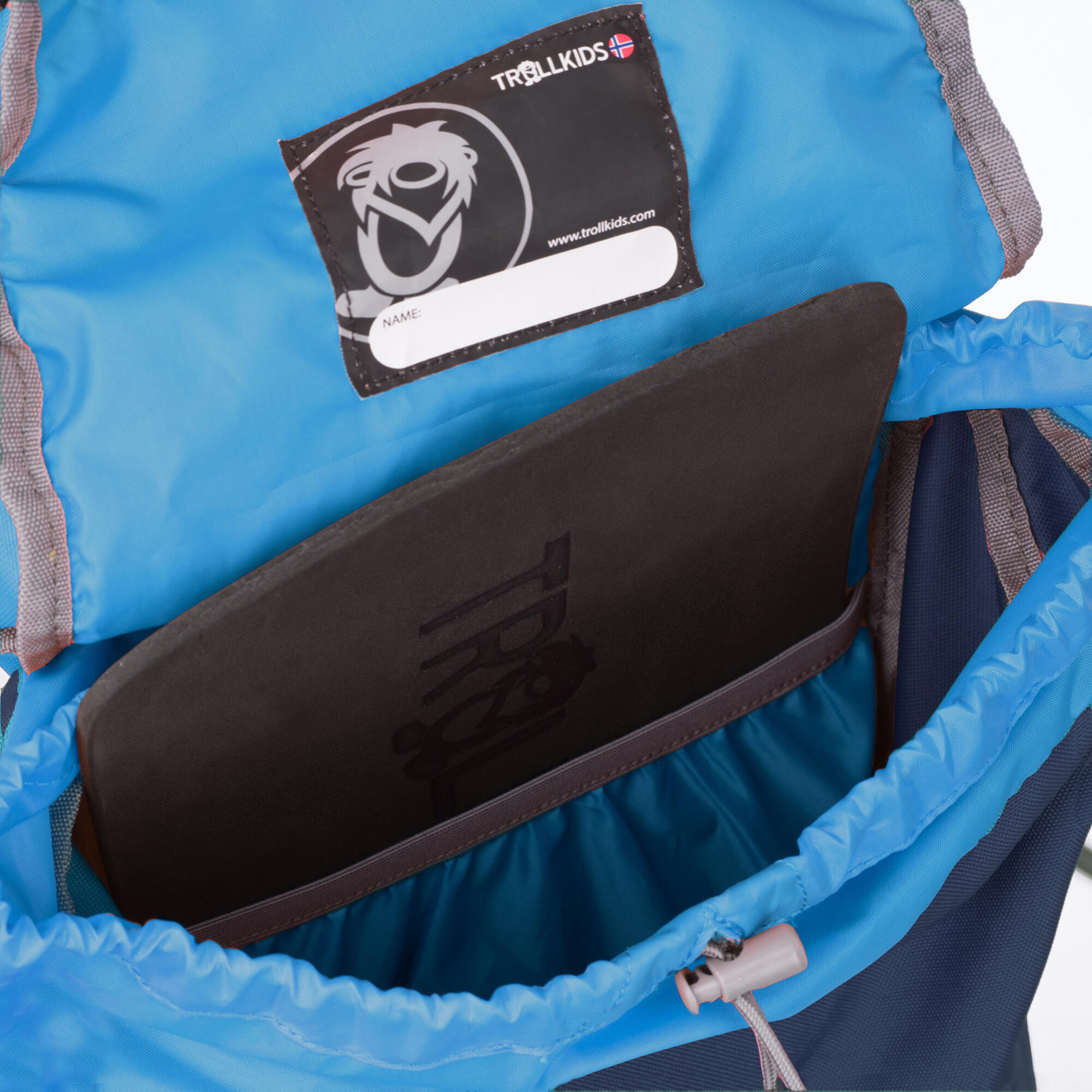 Wanderrucksack Kinder - Fjell Trollkids M 15 L blau/marineblau 3/5