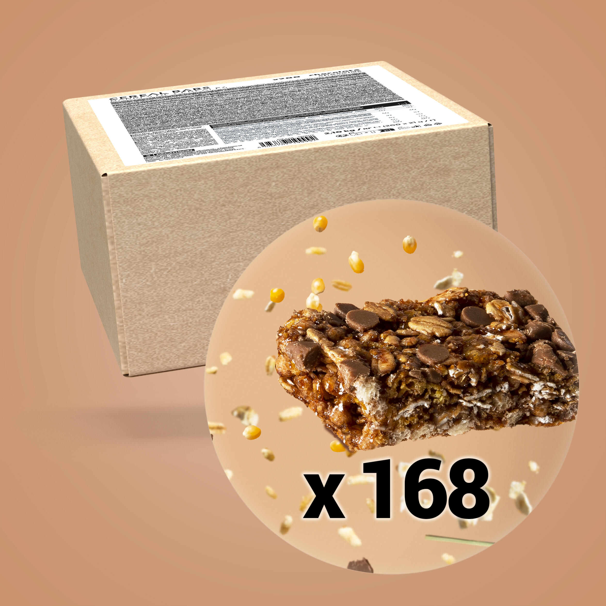 Baton de cereale Ciocolată x168 DECATHLON Baton