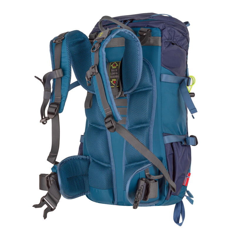 SAC À DOS RANDONNÉE ENFANT 30L - TROLLTUNGA TROLLKIDS BLEU/VERT