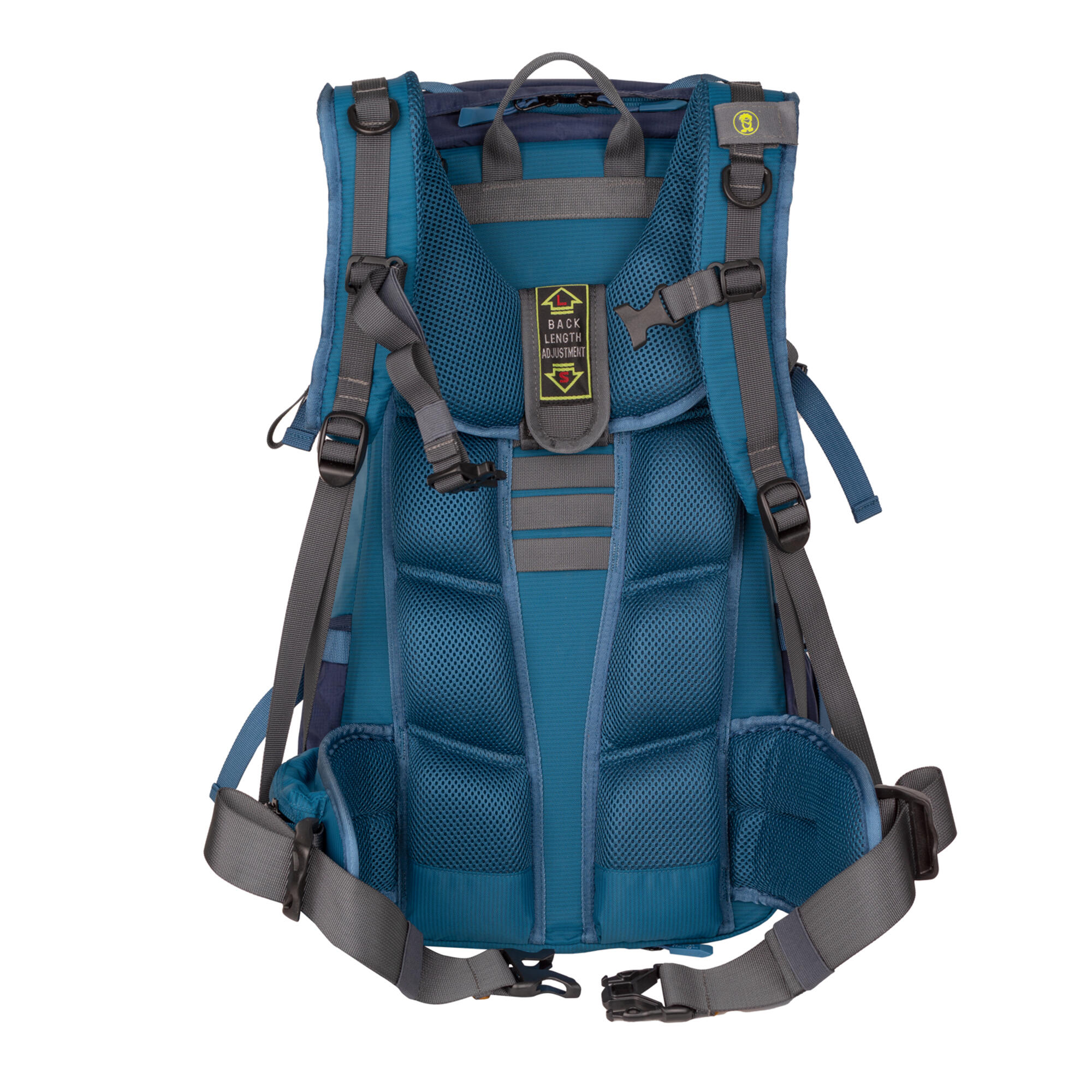 Wanderrucksack Kinder Trollkids - Trolltunga 30 Liter blau/grün 3/8