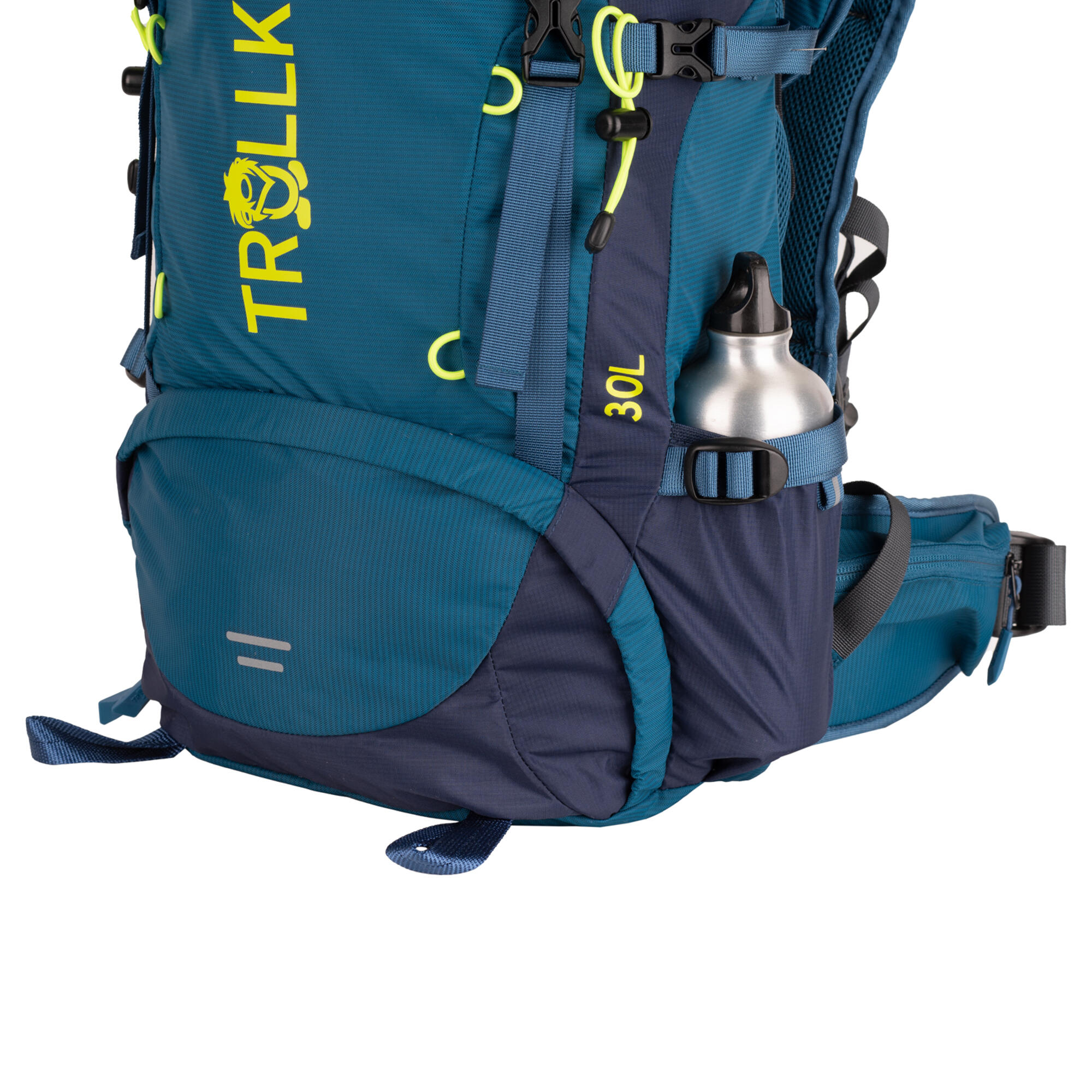 Wanderrucksack Kinder Trollkids - Trolltunga 30 Liter blau/grün 5/8