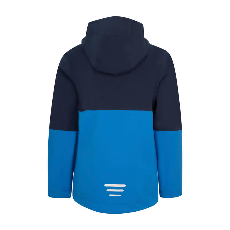 Trollkids Regenjacke Kinder wasserdicht Gr. 128-164 - Gjende dunkelblau/blau