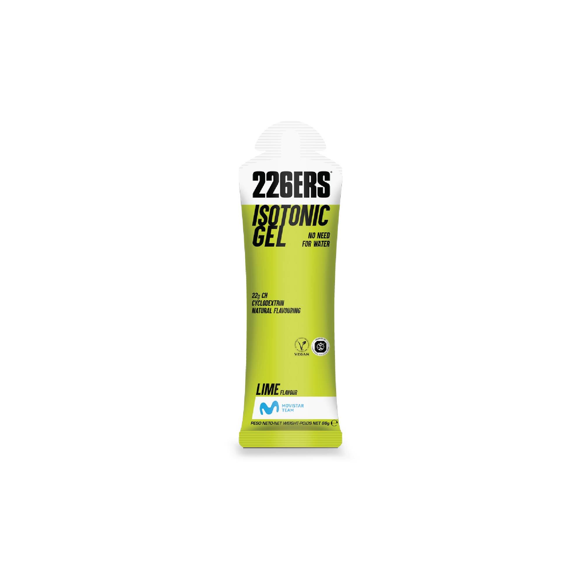 226ERS Gel isotónico lima sin cafeína 68g 226ERS