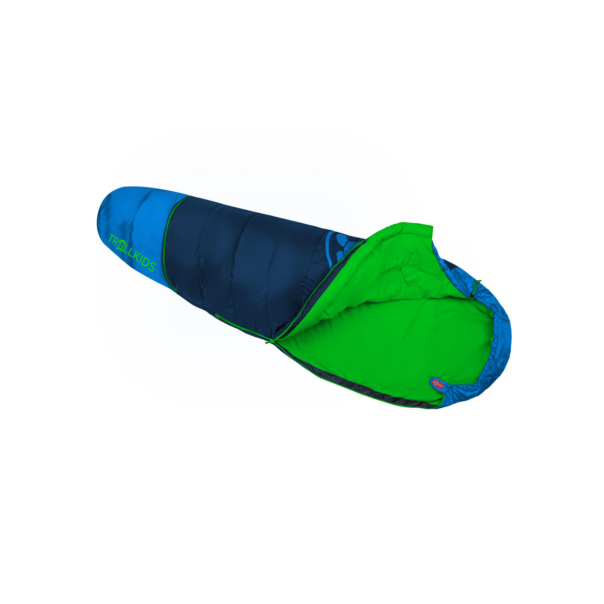Trollkids Mumienschlafsack Kinder Camping -  Fjell Dreamer I marineblau 3/7