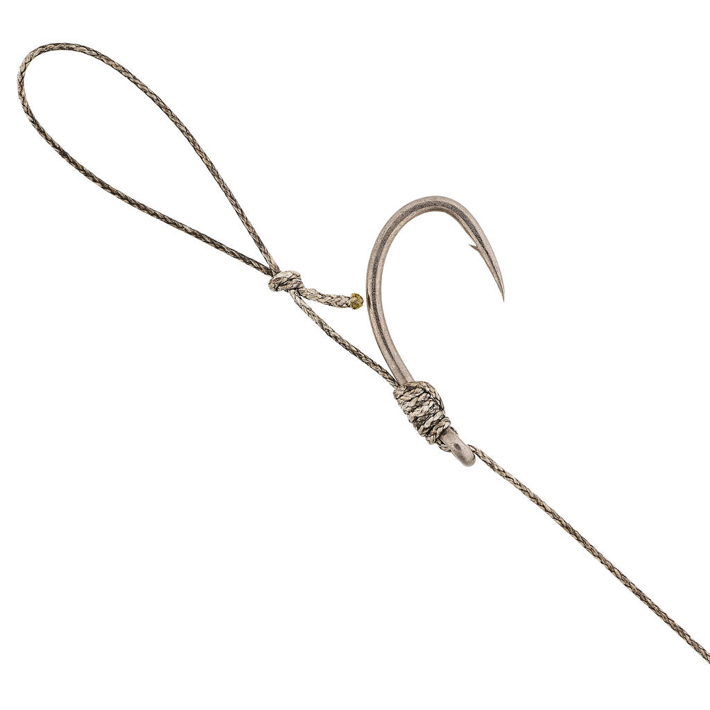 SN Hook 100 rigged leader for Carp fishing