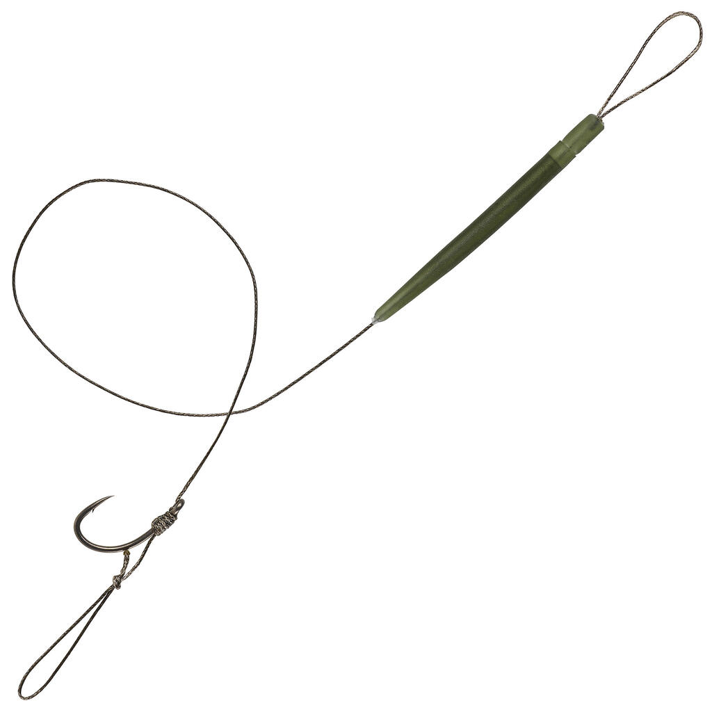 SN Hook 100 rigged leader for Carp fishing