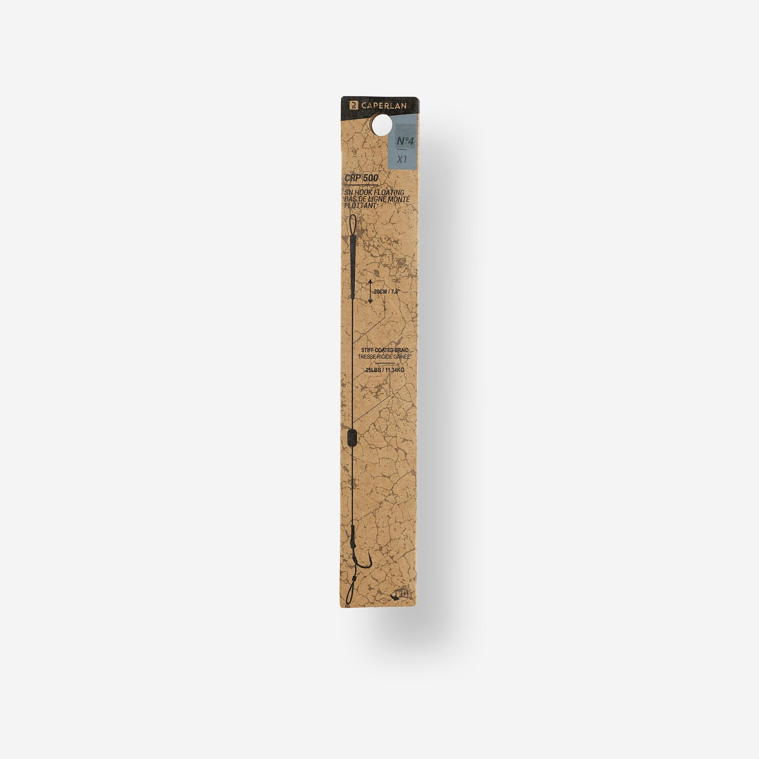 SN Hook 500 Floating Bas de ligne monté de la carpe CAPERLAN