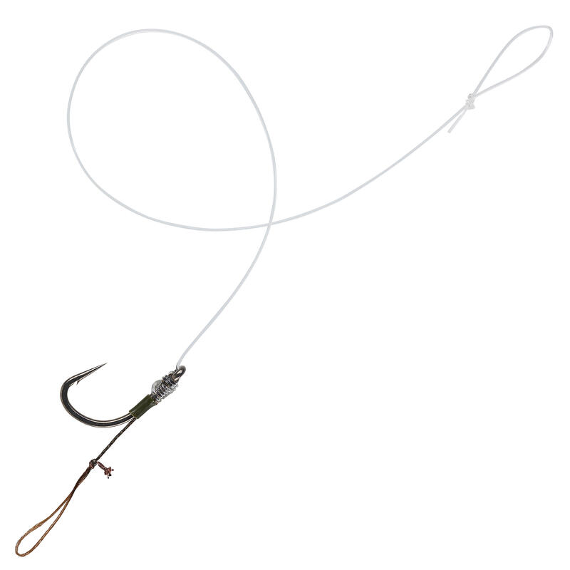 SN Hook 500 FluoroBraid Bas de ligne monté Pêche de la carpe