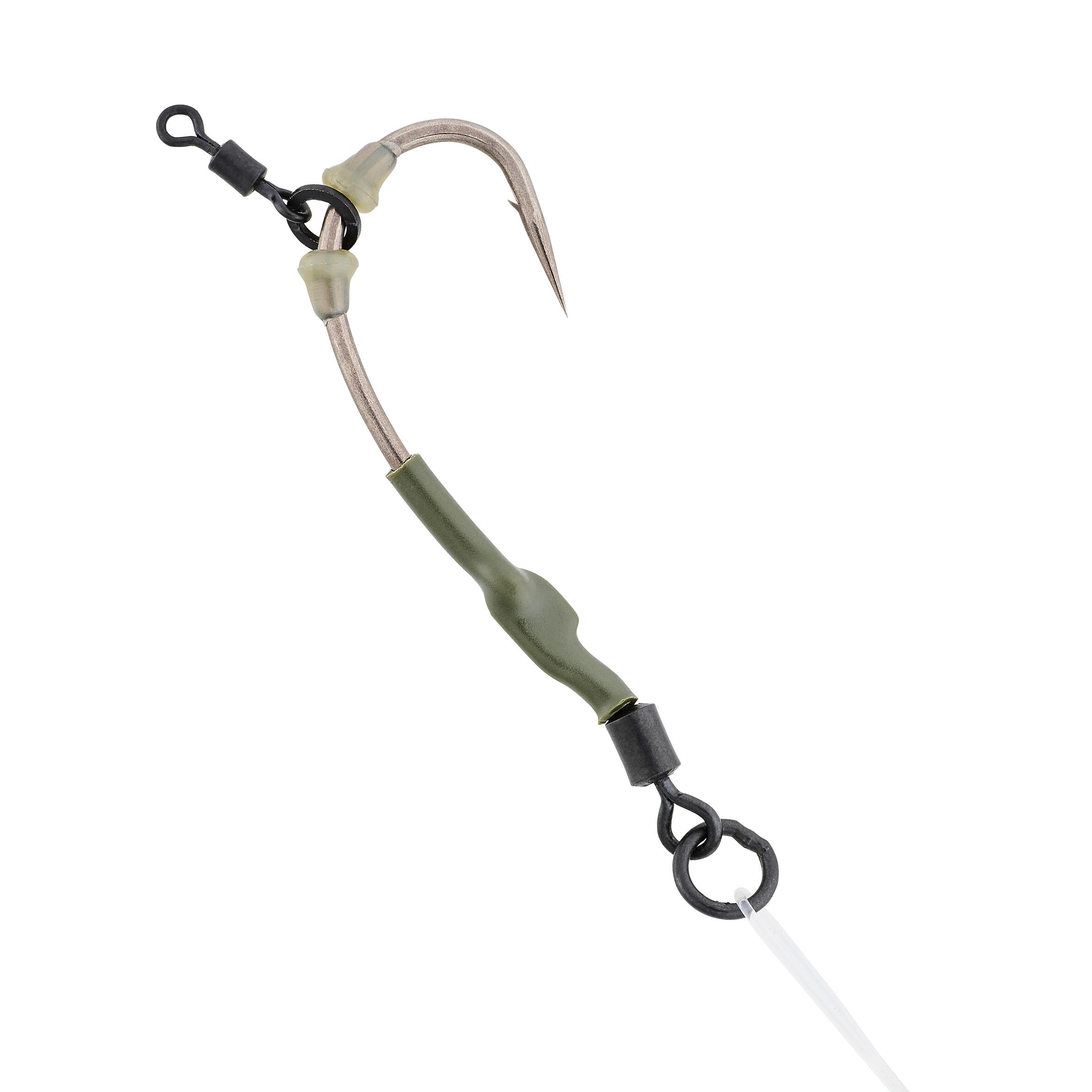 Vorfach montiert Karpfenangeln SN Hook 900 Spinner Rig  2/4
