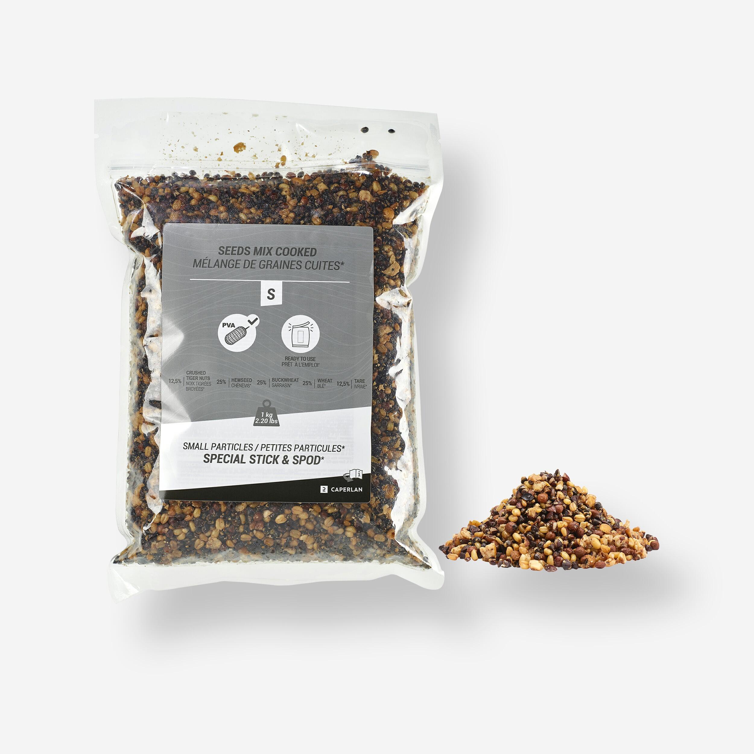 CAPERLAN Spodmix zmes varených semien na lov kapra 5 kg