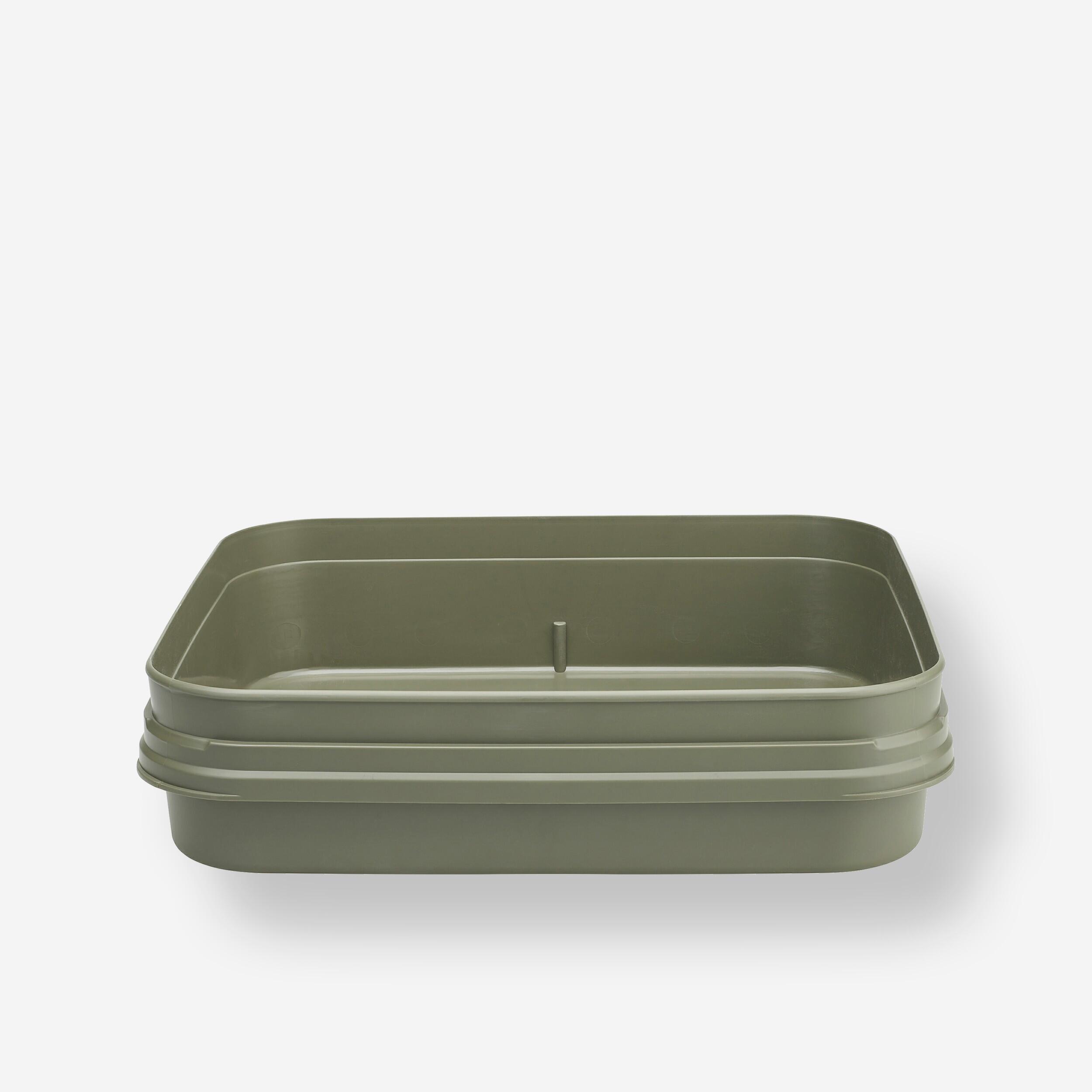 Tabuleiro modular 4 litros pesca à carpa