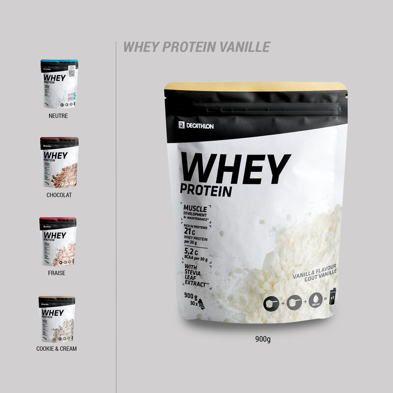 Proteine WHEY vaniglia 900g