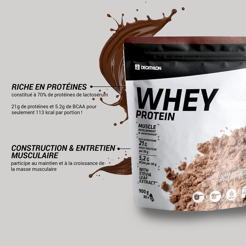Proteine Whey Ciocolată 900 g 
