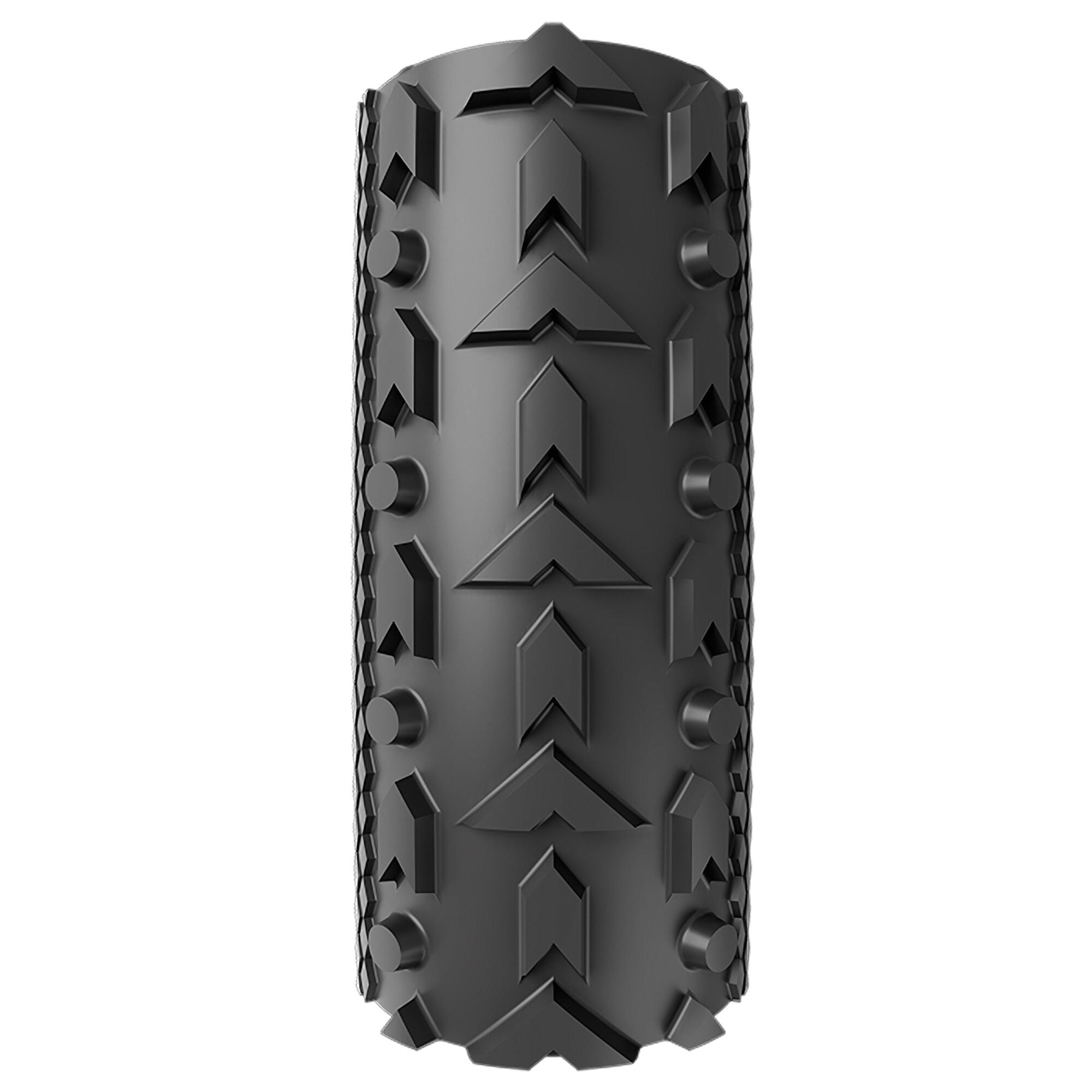 Tubeless Ready TNT Folding Bead Cyclocross Tyre 700x33 Terreno Mix - Black 2/2