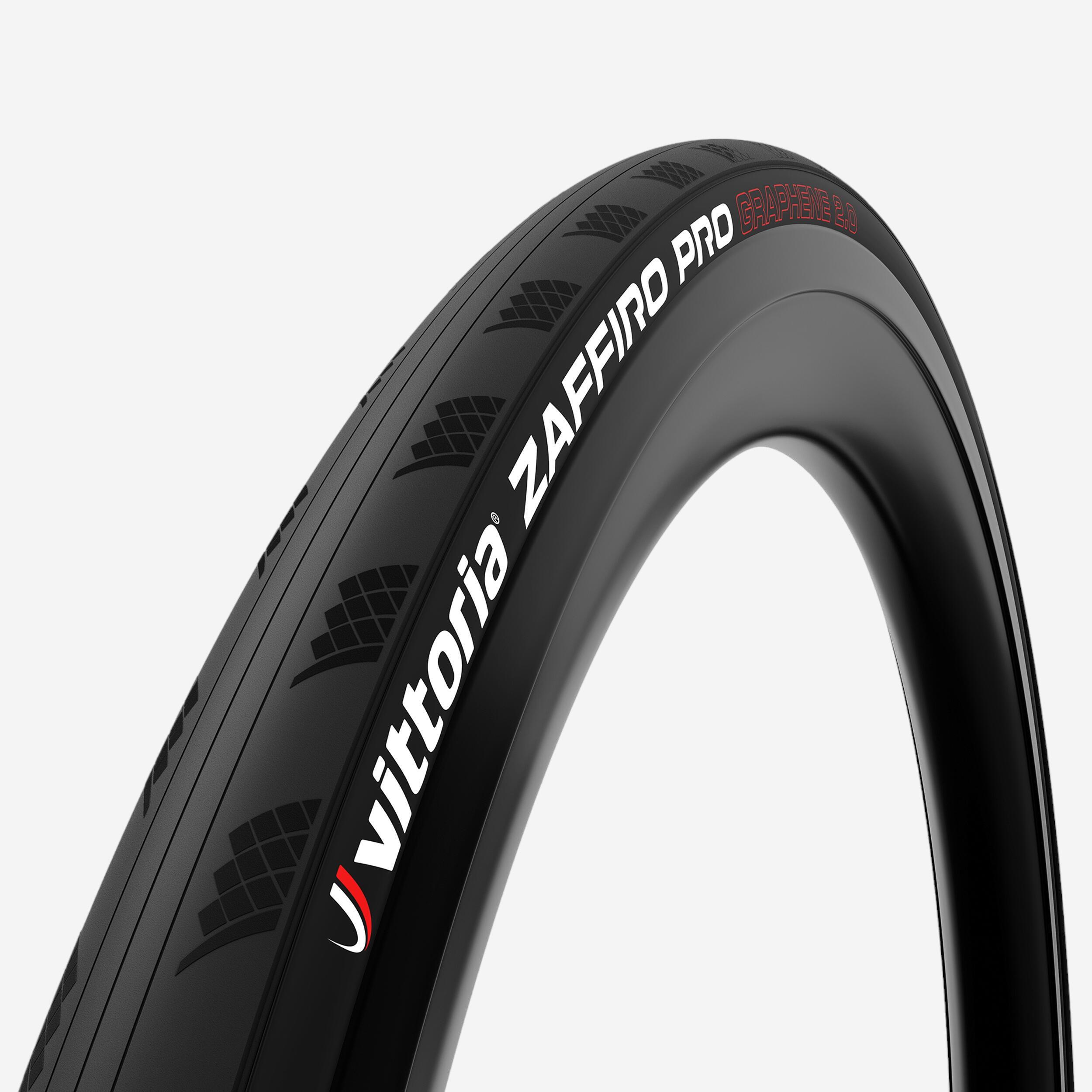 Vittoria - Pneu Route 700x28 Vittoria Zaffiro Pro V Noir Tringles Souples - Pneu - Pneus/pieces/portage/rangement/electrifi - - 28/622 - Decathlon