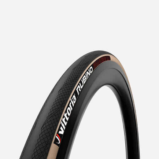 
      Rennradreifen 700×25 Tubeless Ready beige Seitenwände - Vittoria Rubino IV
  