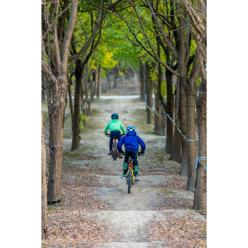 6-9 歲青少年登山車 ST900 萊姆黃綠色