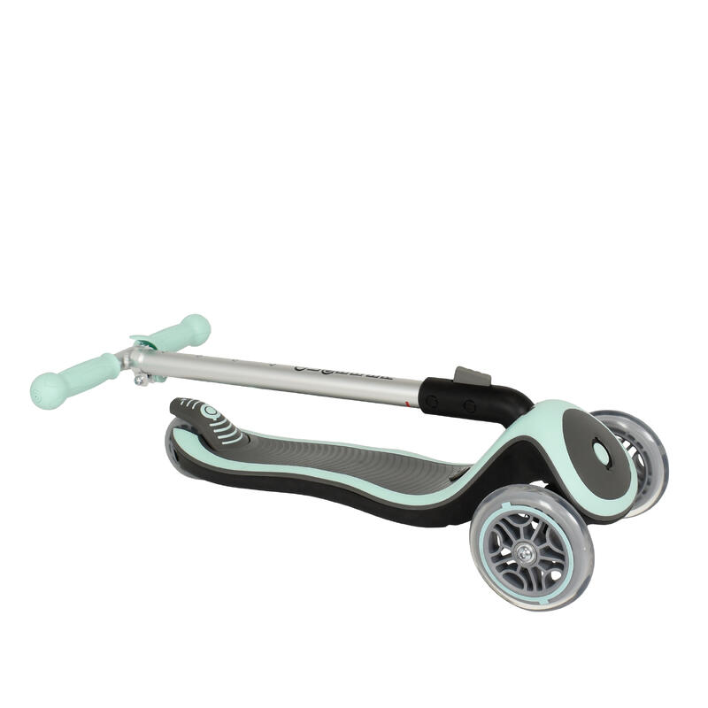 Scooter Tretroller Kinder mit 3 Rädern und Sitz Globber Go-up Expert - grün