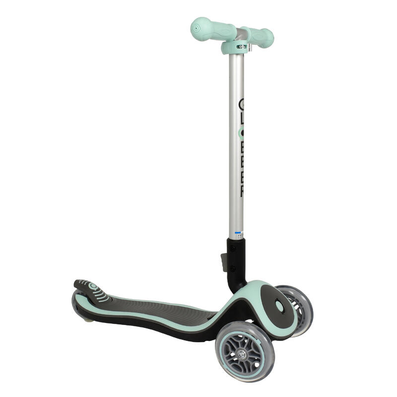 Scooter Tretroller Kinder mit 3 Rädern und Sitz Globber Go-up Expert - grün