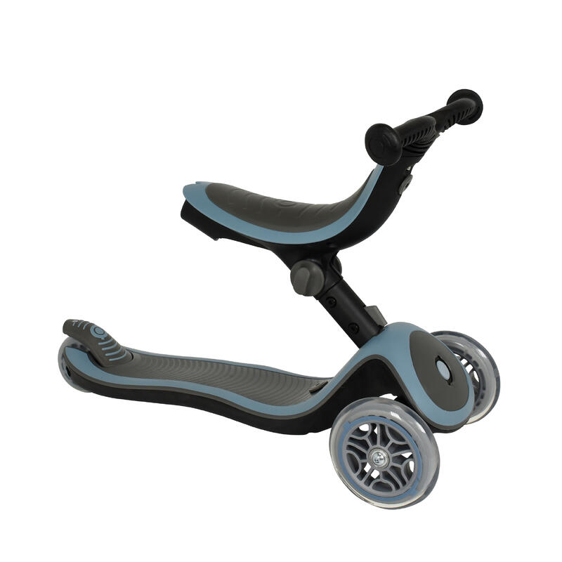 Patinete Niños con asiento 3 ruedas Globber Go-up Convertible Azul