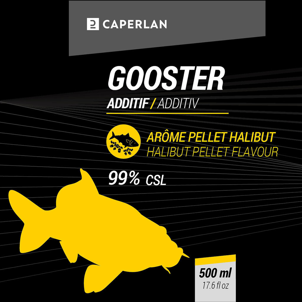 Tekutá prísada Gooster Additiv Halibut pelety 500 ml