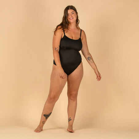 Moteriškas vientisas maudymosi kostiumėlis su X arba U formos nugara "Cloe"