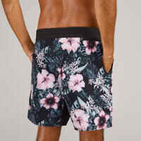 Boardshort surf 500 17" HIBISCO CORAL