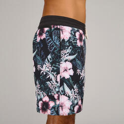 Boardshort surf 500 17" HIBISCO CORAL