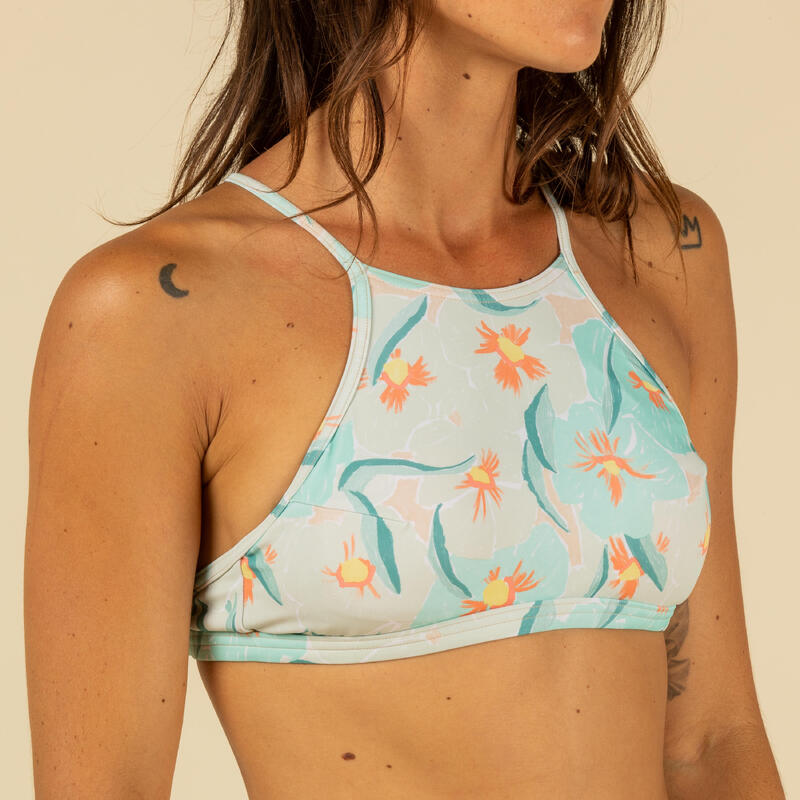 WOMEN'S SURFING BIKINI TOP WITH PADDED CUPS ANDREA ANAMONES