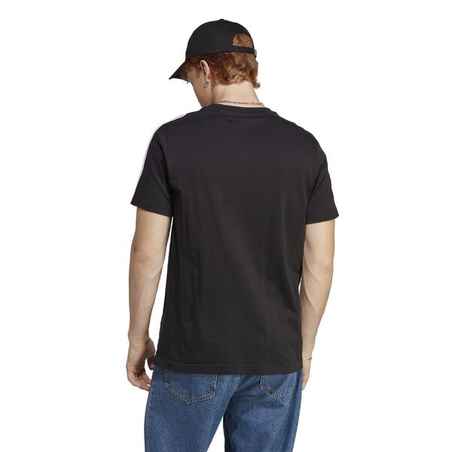 Ανδρικό T-Shirt για άσκηση χαμηλής έντασης - Μαύρο