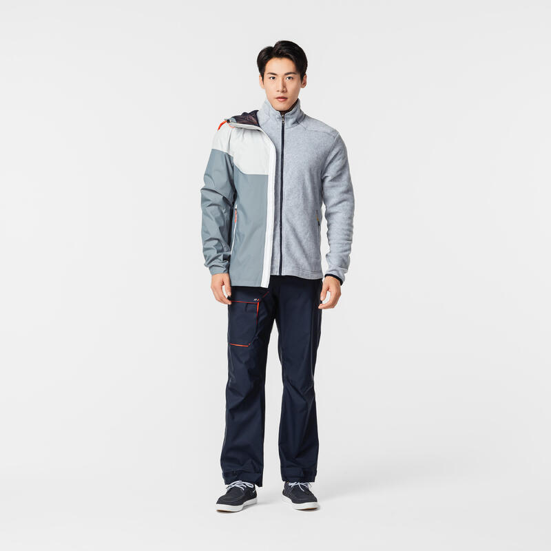 Jacket Sailing 100 Grey&Orange