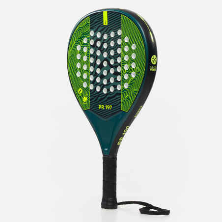 The parts of a padel racket